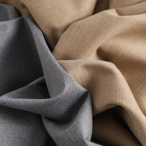 Tissu extensible bidirectionnel de 420 g/m², 79 % polyester, 19 % viscose, 2 % élasthanne, tissu TR pour uniformes et costumes pour hommes - Product Image 4