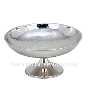 Bol à salade au design attrayant, vaisselle décorative pour la maison, ustensile de cuisine, plat en acier inoxydable pour servir les aliments - Product Image 2