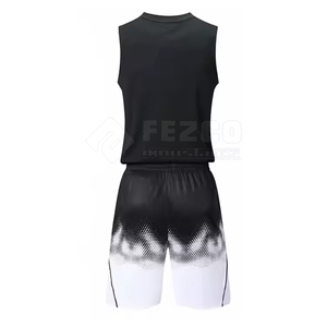 Tenue de Basketball Homme Haute Qualité Personnalisable Respirante Grande Taille Sans Manches pour Équipe et Club - Product Image 5