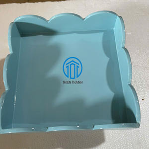 Nouveau plateau laqué design avec couleur OEM/ODM fabriqué au Vietnam au prix de gros - Product Image 3