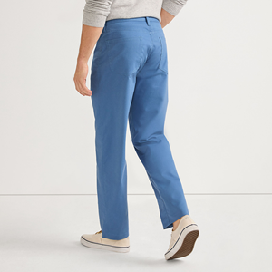 Pantalon en denim pour hommes Bangladesh OEM personnalisable coupe ajustée tissu respirant de haute qualité design élégant tenue décontractée tendance - Product Image 3