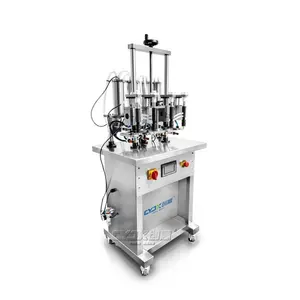 CYJX 4 cabezales completamente automático neumático Vertical aromático agua Profumo Remplissage De Perfume máquina de llenado
