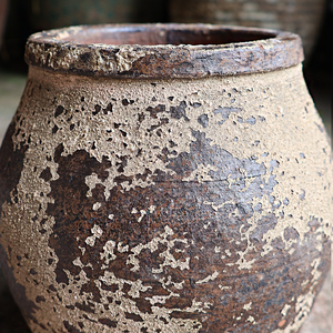 กระถางเซรามิกเคลือบสไตล์ชนบทที่ราคาไม่แพงกระถางต้นไม้กลางแจ้งอุปกรณ์ปลูกต้นไม้สำหรับตกแต่งสวนในบ้านส่งออก - Product Image 4