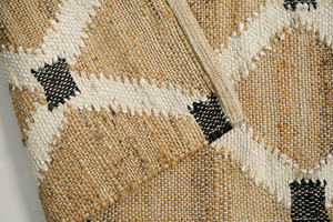 Handmade Jute Area <b>Rug</b> Eco-Friendly and Sustainable Home Decor Accent for a Stylish Natural Living <b>Space</b> - Product Image 5