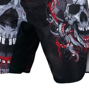 Pantalones Cortos Profesionales para Entrenamiento de MMA, Combate y Lucha, Ecológicos, Personalizables, Elásticos en Cuatro Direcciones, Impermeables, Transpirables, de Cintura Alta - Product Image 6