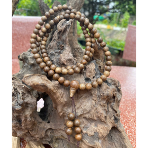 Pulsera de Oud de Vietnam Superior de 6 mm con cuentas de 108 de alta calidad hecha de madera de agar natural negra pura hecha en Vietnam - Product Image 3