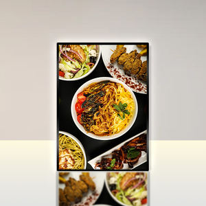 Boîte à lumière LED ultra-mince en aluminium pour affichage publicitaire, 9 mm, montage mural, changement de poster facile, pour magasins, restaurants et salles d'exposition - Product Image 1