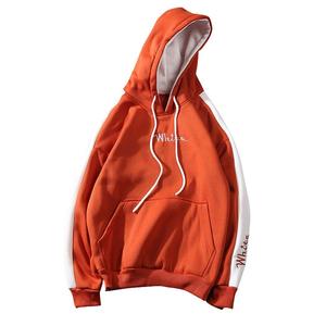 Cotton Blended Fleece <b>Hoodie</b> Streetwear Pullover <b>Hoodie</b> Men's <b>Hoodies</b> And Sweatshirts Customized Design for Men - Product Image 2