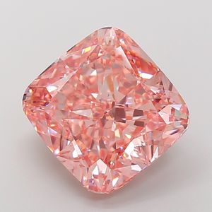 เพชรรูปทรงคุชชั่นสีชมพูสดใส น้ำหนัก 15.18 กะรัต คุณภาพ VS2 ได้รับการรับรองจาก IGI สำหรับแหวนเพชรแฟนซี - Product Image 5