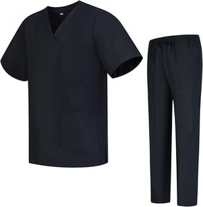 ชุดสครับเครื่องแบบโรงพยาบาลทนทานชุดทางการแพทย์กำหนดสีเองได้ - Product Image 1