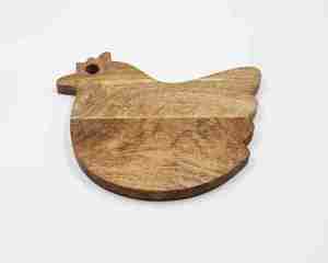 Elegante tabla de cortar y servir de madera tallada Producto duradero - Product Image 1