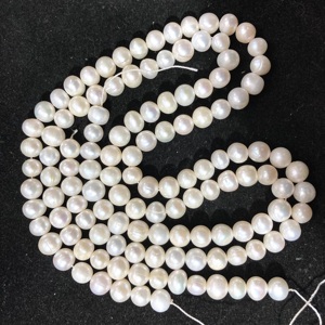 Perlas de Agua Dulce Naturales de Color Blanco de 6 mm, Hebra de Perlas de Arroz, Proveedor Directo al por Mayor, Fábrica de Perlas Cultivadas en Línea - Product Image 5