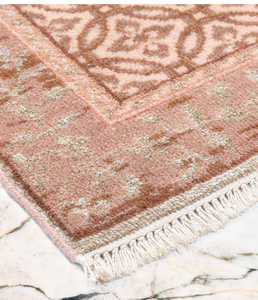 CARPET RUGS High Quality Hand Knotted Wool and <b>Bamboo</b> Silk Embroidered Carpet All Size for Living Room, Hall Persian Rug Elegant - Product Image 3