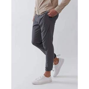 <b>Men's</b> Tapered Active Joggers Custom Logo 4-Way <b>Stretch</b> Polyester Spandex Gym Running <b>Trousers</b> Quick Dry Canvas Sweatpants - Product Image 3