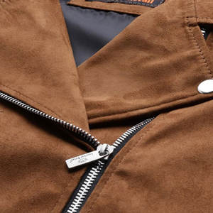 Veste en cuir de soirée pour femmes Veste en cuir pour femmes avec poignets côtelés Veste en cuir véritable d'inspiration rétro - Product Image 6