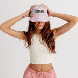 Parche bordado personalizado de alta calidad para hombres y mujeres, sombreros de cubo para uso diario de viaje informal a la venta a granel - Product Image 3