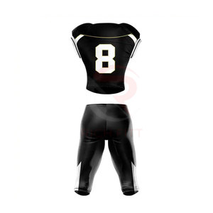 Meilleur prix 2025, uniforme de football américain respirant, grande taille, haute qualité, 100% polyester, vêtements de sport, vente flash - Product Image 5