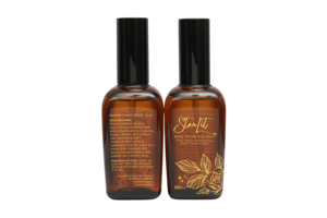 Starlit Rose Hydrosol Mist 100% Distillé à la vapeur à partir de pétales de rose rouge Bouteille de 100ml - Product Image 2