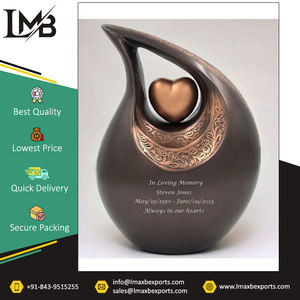 Suministro directo de fábrica Mejor Venta de estilo americano Tamaño personalizado y acabado Lágrima Cremación Cenizas Urnas a precio al por mayor - Product Image 2