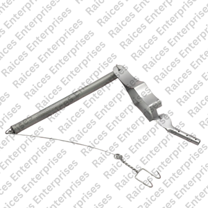 Gancho de resorte de doble punta con abrazadera Instrumento quirúrgico de acero inoxidable de 31cm para neurocirugía - Product Image 2