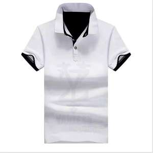 Polos de algodón Premium para hombre, nueva tendencia a la moda, polos de tela de punto personalizados de talla grande, polos para hombre - Product Image 1