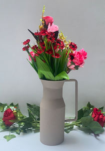 Hot Selling Flower <b>Vase</b> for Home Decoration Trendy <b>Vase</b> Modern <b>Vase</b> for <b>Table</b> Decoration Metal Aluminum Uses in Home Decoration - Product Image 2