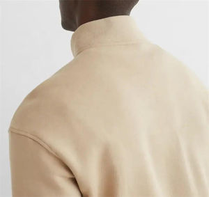 Ropa informal y de calle Sudaderas de algodón de la mejor calidad para hombre/Sudadera de media cremallera transpirable de fabricante de alta calidad para hombre - Product Image 2