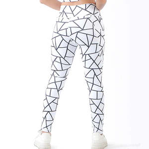 Free Size <b>Women's</b> Fitness Leggings Seamless Sports <b>Tights</b> with Custom Logo Sublimation Printing High Street USA Leggings - Product Image 3