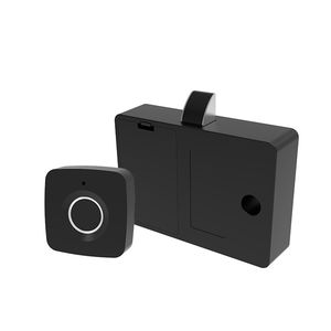 YH3316 Serrure intelligente biométrique de sécurité pour enfants, antivol, à empreintes digitales, sans clé, tiroir caché, armoire, meubles en ABS - Product Image 4