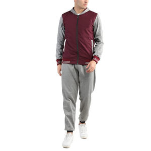 Vente en gros Vêtements de jogging Survêtements de gym pour entrainement Survêtements de jogging à capuche avec fermeture éclair complète pour hommes Survêtement pour hommes - Product Image 3