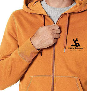 Sweat-shirts à fermeture éclair pour hommes, best-sellers de l'hiver, style décontracté, impression numérique, teinture unie - Product Image 3