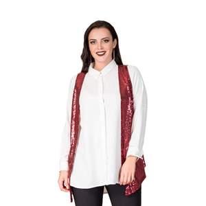 Il calore del nuovo anno: dai amore al tuo corpo! Celebra la tua eleganza con gilet taglie forti - Product Image 4