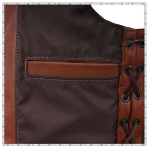 Gilet en cuir personnalisé pour hommes et femmes, protection à haute durabilité, design élégant et confortable, protection à haute durabilité - Product Image 6