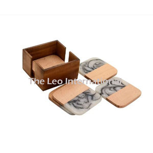 Posavasos de té impresos con forma cuadrada de Material de madera, estilo elegante, superventas, posavasos decorativos para el hogar de la más alta calidad - Product Image 6