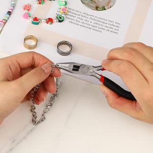 <b>Jewellery</b> Making Pliers Tools Set With Jump Ring Opener Stainless Steel Plier for <b>Jewellery</b> Repair Beading Supplies Eco Friendly - Product Image 2