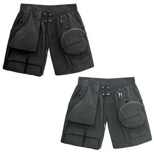 Short multi-poches pour hommes OEM personnalisé tissu imperméable en nylon nouveau design style décontracté Streetwear Short cargo - Product Image 2