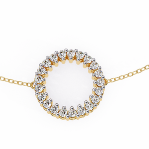 Fabulous 18K <b>Gold</b> Lab Grown Diamond Bracelet & <b>Bangle</b> - Product Image 3