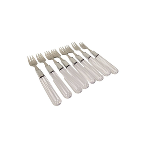 Diseño de lujo Acrílico tenedor cuchara mango mejor diseño transparente hecho a mano producto de calidad superior mango Acrílico - Product Image 1