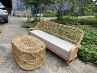 Nordique rotin chaise canapé rotin tissage salon chambre loisirs B & B unifamilial balcon paresseux rotin chaise au Vietnam