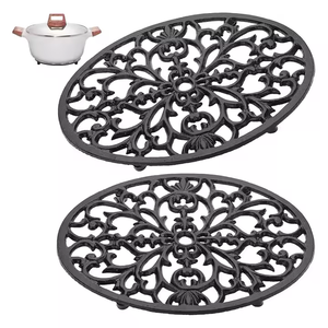Nouvelle arrivée dernière conception dessous de plat en métal pour vaisselle conception Durable dessous de plat pour support de dessous de plat en métal de table à des prix bon marché - Product Image 5