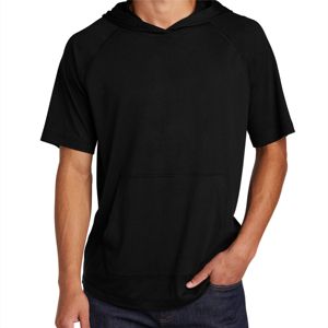 Sweat à capuche à manches courtes pour hommes de haute qualité, confortable et élégant, parfait pour les vêtements décontractés et les activités de plein air - Product Image 6