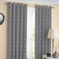 Rideaux occultants isolants ignifuges en coton pur, style moderne, design personnalisé de luxe, motif vague, les plus vendus