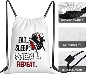Sac à dos à cordon de serrage unisexe de qualité supérieure pour le baseball, le sport, la gym, les voyages et la natation - Product Image 1
