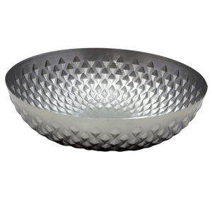 New Arrival Iron Small Size Dinnerware Bowls Chocolate Brass Plating <b>Gold</b> <b>Color</b> Set 2 Handicrafts Wood Bowl Commercial <b>Food</b> Use - Product Image 3