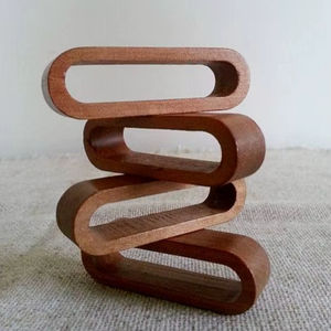 Eco Friendly Artistic Design Wooden Napkin Ring For Unique Dining <b>Table</b> Decoration Enhancing Visual Appeal With Wood - Product Image 1