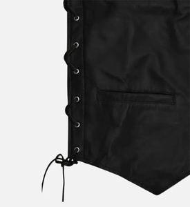 Gilet en cuir à la mode pour hommes nouveau Design 100% bonne qualité en cuir prix raisonnable vêtements d'hiver - Product Image 3