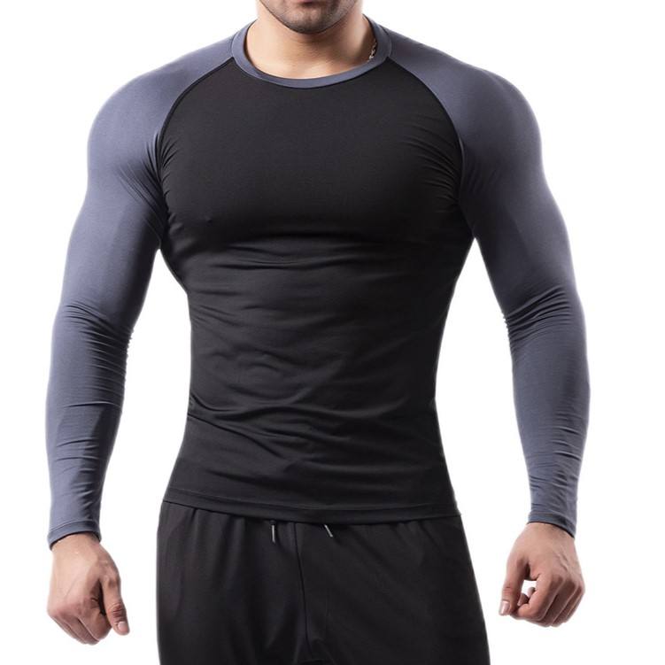 Black with Iron Gray sleeves