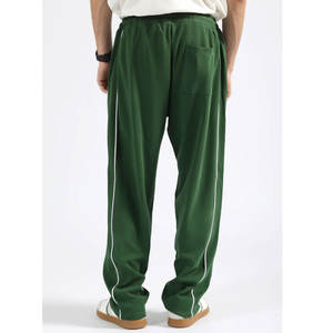 กางเกงวิ่งผ้าฟลีซแฟชั่นใหม่สำหรับผู้ชายกางเกงวิ่งเอวสูงกางเกงสีพื้นระบายอากาศไซส์ใหญ่พิเศษ - Product Image 3