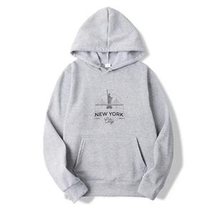 Sweatshirts Streetwear thermiques d'hiver 100% coton pour hommes Impression numérique 3D Logo blanc chaud Conception personnelle Sweats à capuche chauds - Product Image 5
