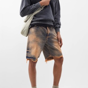 Nouveau short en jean cousu pour hommes entièrement personnalisé anti-rides respirant short en jean pour hommes de haute qualité avec au prix de gros - Product Image 2